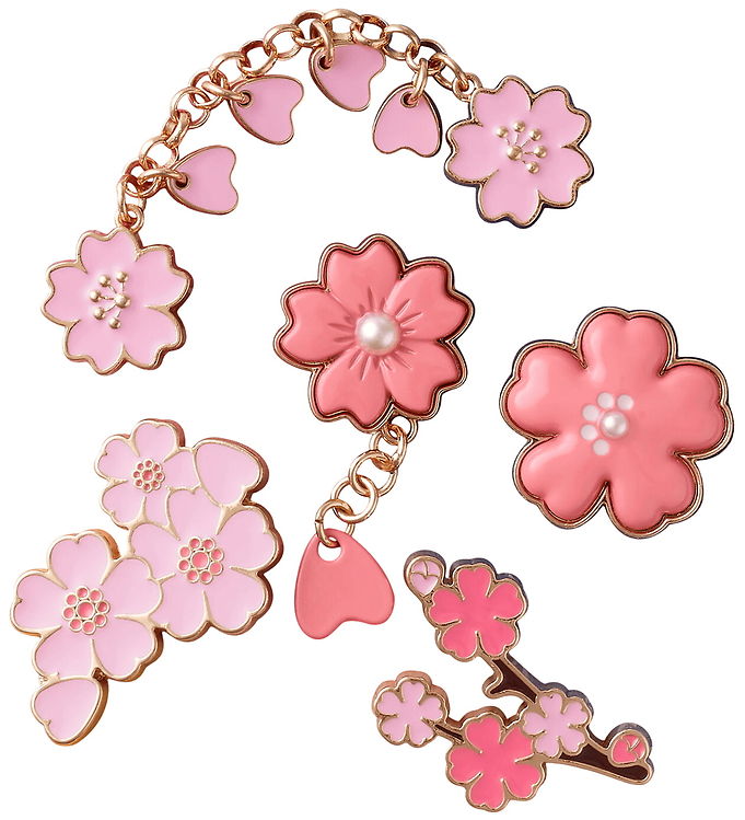 Crocs vedhæng – Blooming Cherry Blossom – 5-Pak