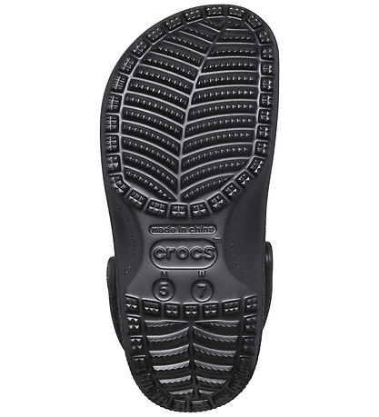 Crocs Sandaler - Classic Glitter Clog - Black Glitter