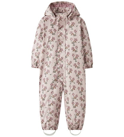 Lil Atelier Flyverdragt - NmfLadry10 - Hushed Violet/FLOWERS