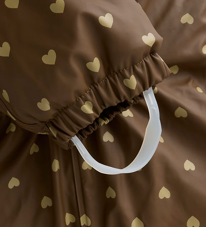 Lil Atelier Flyverdragt - NmfLadry10 - Dark Earth/HEARTS