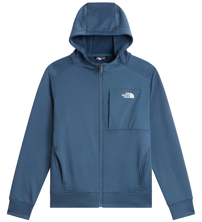 The North Face Cardigan m. Fleece - Teem Perf - Granite Grey