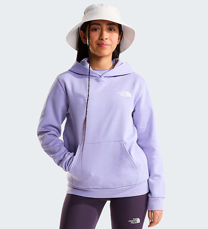 The North Face Hættetrøje - Teen Evoltn - Pale Plum m. Print