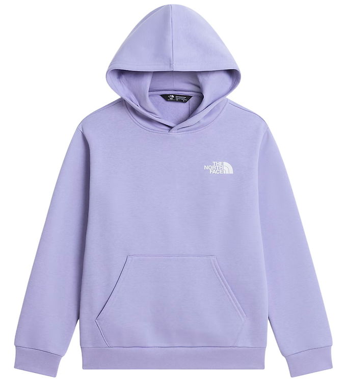 The North Face Hættetrøje - Teen Evoltn - Pale Plum m. Print
