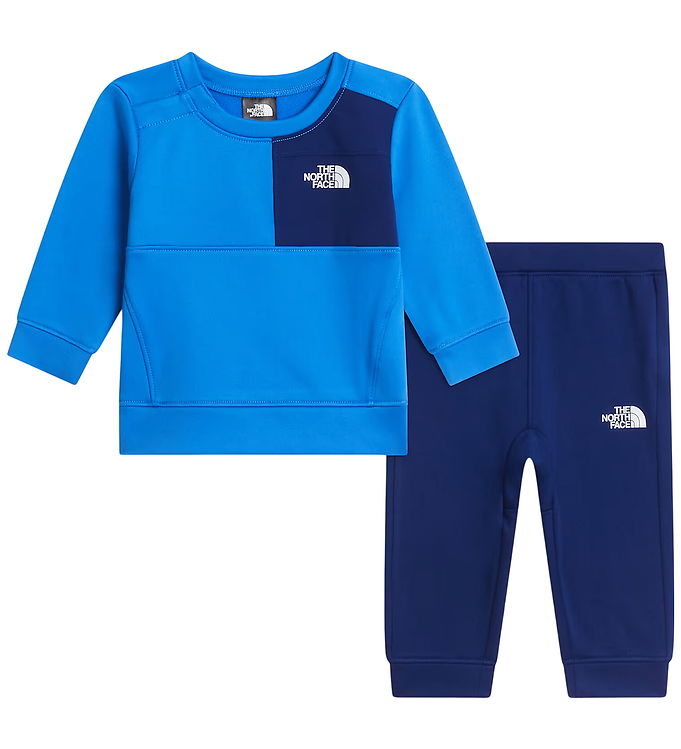 The North Face Sweatsæt - Active Blue/Bol