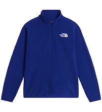 The North Face Fleecetrøje - Glacier - 1/4 Zip - Bold Blue