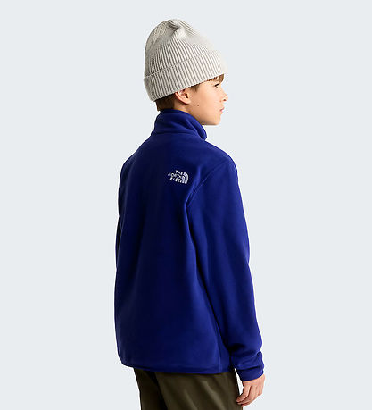 The North Face Fleecetrøje - Glacier - 1/4 Zip - Bold Blue