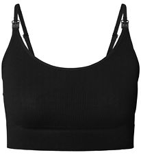 Noppies Amme Top - Rib - Mira Seamless - Sort