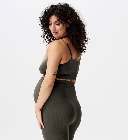 Noppies Amme Top - Rib - Mira Seamless - Olive