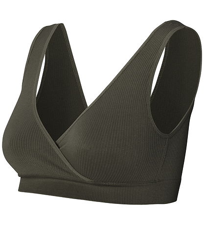 Noppies Amme Top - Rib - Gayla Seamless - Olive