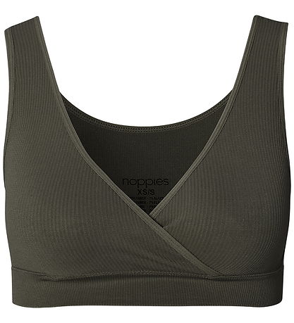Noppies Amme Top - Rib - Gayla Seamless - Olive