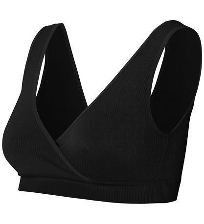 Noppies Amme Top - Rib - Gayla Seamless - Sort