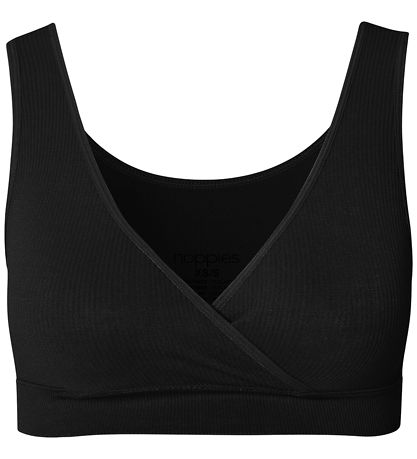 Noppies Amme Top - Rib - Gayla Seamless - Sort