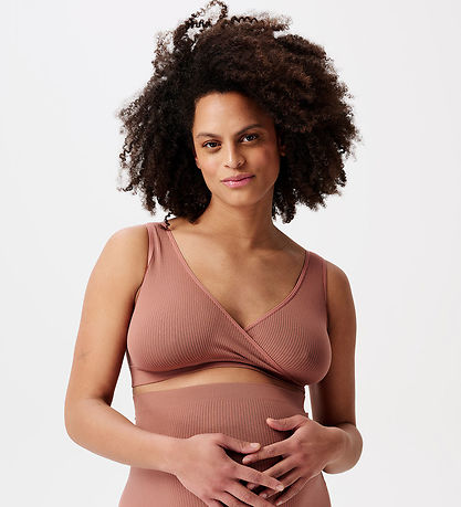 Noppies Amme Top - Rib - Gayla Seamless - Burlwood