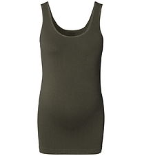 Noppies Tanktop - Rib - Sama Seamless - Olive