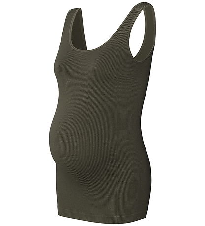 Noppies Tanktop - Rib - Sama Seamless - Olive