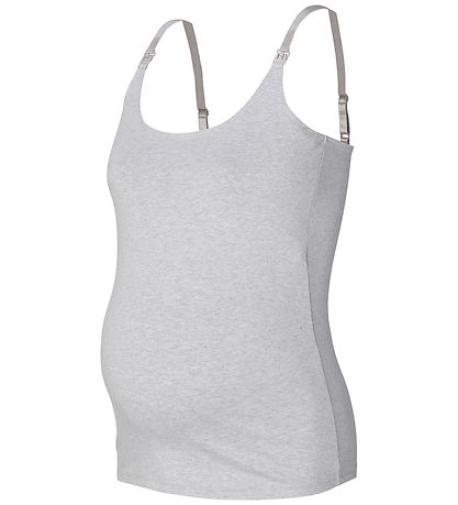 Noppies Amme Top - Ara Easy - Grey Melange