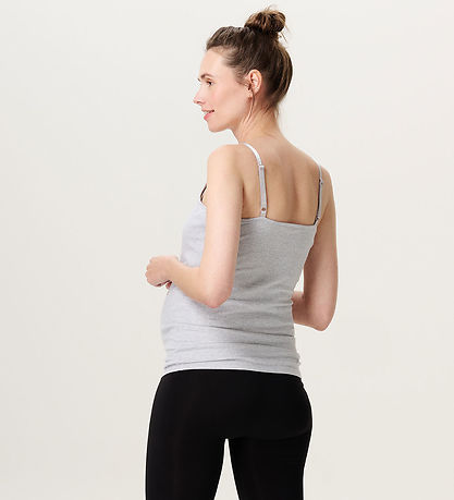 Noppies Amme Top - Ara Easy - Grey Melange