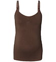 Noppies Amme Top - Rib - Evi Seamless - Coffee Bean