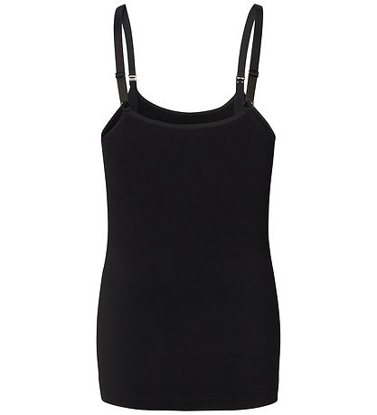 Noppies Amme Top - Rib - Evi Seamless - Sort