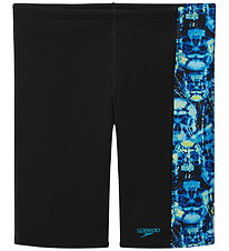 Speedo Badebukser - Print Panel Jammer - Anthracite/Hyper Teal