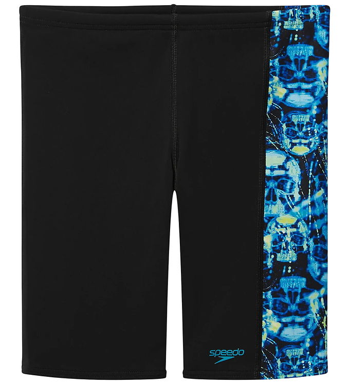 Speedo Badebukser - Print Panel Jammer - Anthracite/Hyper Teal