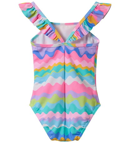 Speedo Badedragt - Ruffle - Citrus Green