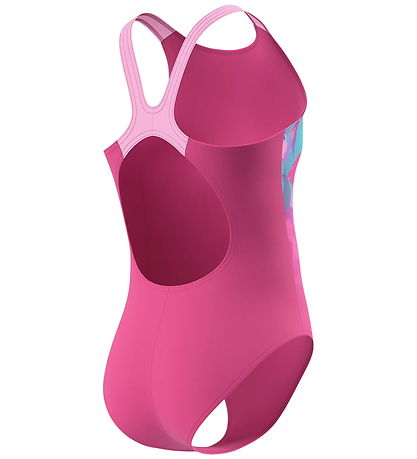 Speedo Badedragt - Print Pulseback - Blush Pink
