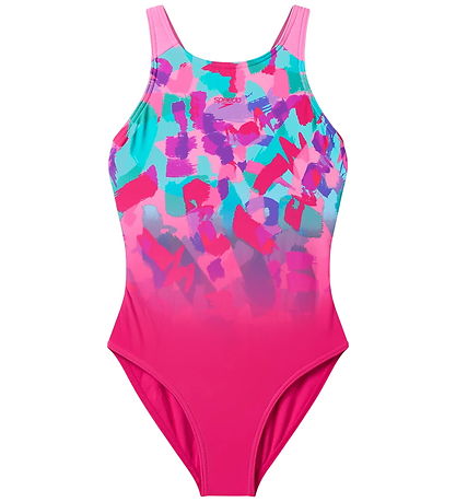 Speedo Badedragt - Print Pulseback - Blush Pink