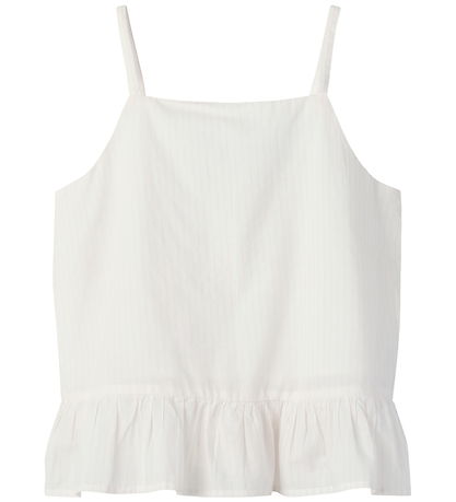 Name It Top - Strap - NkfPfasinne - Bright White/Pink-a-Boo
