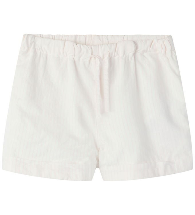 Name It Shorts - NkfPfasinne - Bright White/Pink-a-Boo