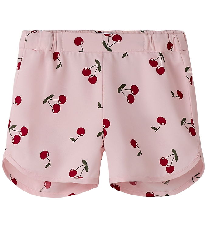 Name It Shorts - NmfPvinaya - Pink-A-Boo/Cherries