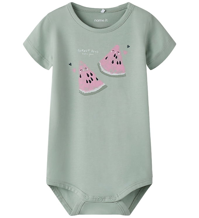 Name It Body k/æ - NbfPjolanta - Aqua Gray