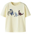 Name It T-shirt - NmmVictor - Pear Sorbet/Dino Playing