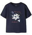 Name It T-shirt - NmmVictor - Navy Blazer/Football Space