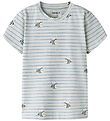 Name It T-shirt - NbmVroels - Pale Aqua/Bee