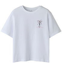 Name It T-shirt - NkfFalle - Bright White