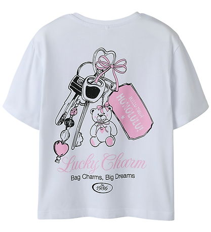 Name It T-shirt - NkfFalle - Bright White