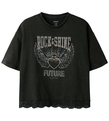 Name It T-shirt - NkfJayla - Black Beauty