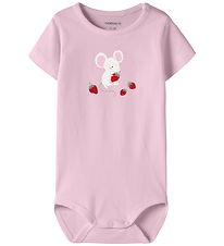 Name It Bodysuit s/s - NbfJansine - Cradle Pink