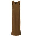 Name It Kjole - Maxi - Slim - Bred Rib - NkfJenna - Sepia