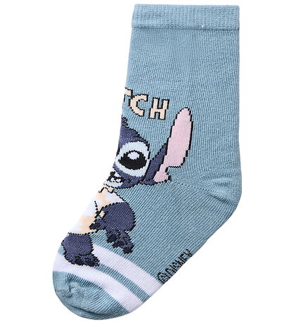 Name It Strømper - Stitch - NmmArlos - Blue Fog
