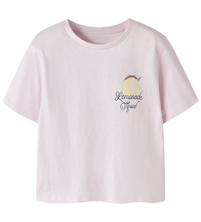 Name It T-shirt - NmfJaysline - Cradle Pink