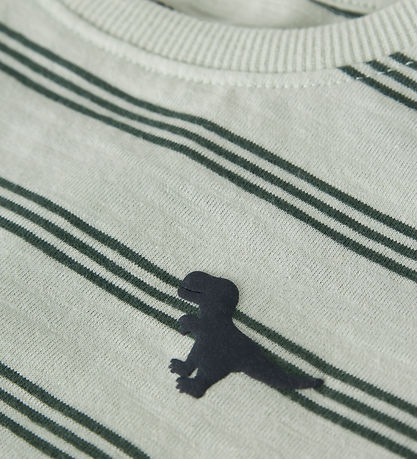 Name It T-shirt - NmmVoby - Pale Aqua/Garden Topiary