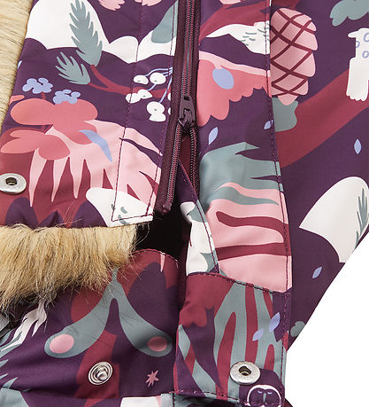 Reima Flyverdragt - Lappi - Deep Purple m. Print