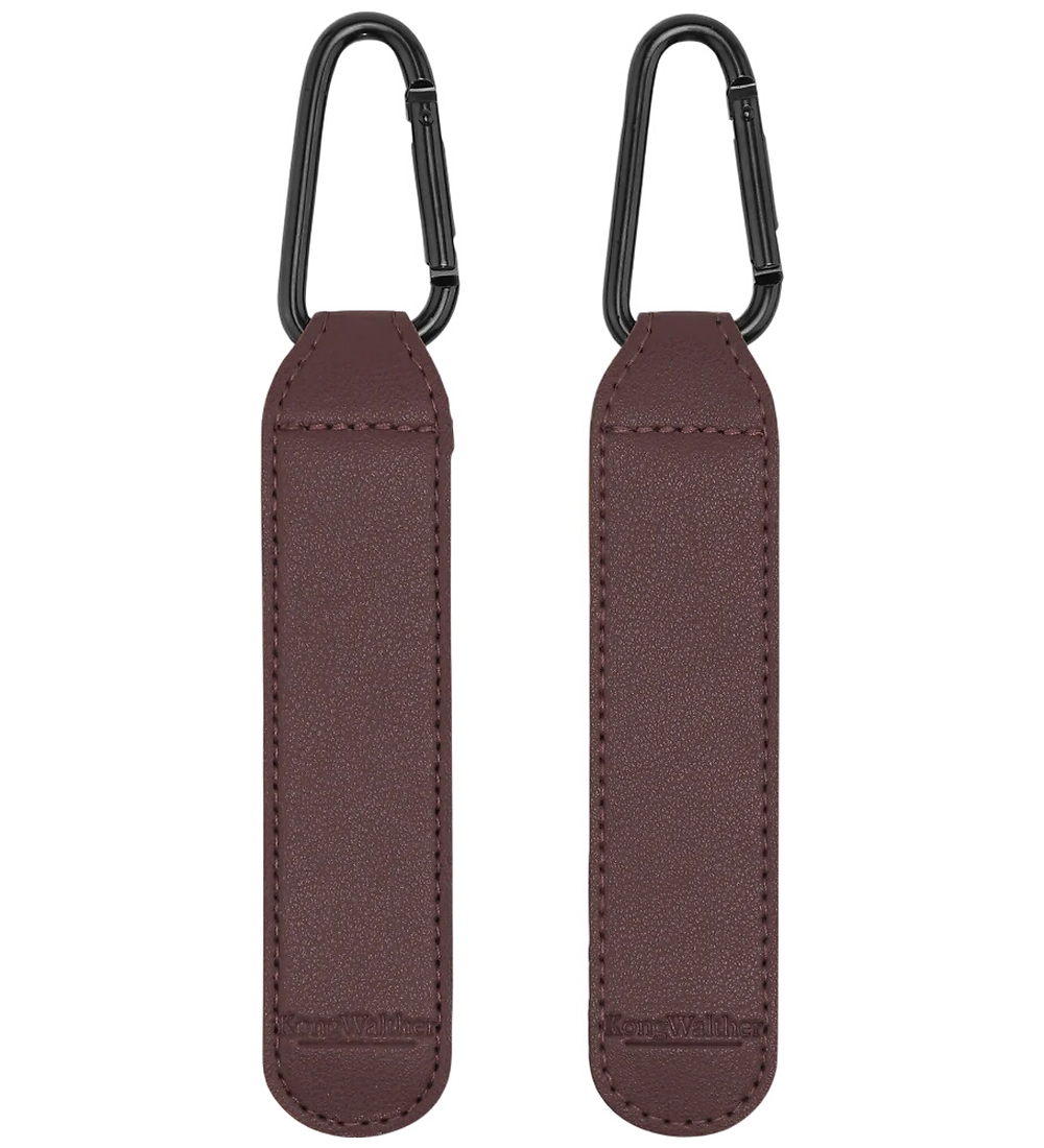 KongWalther Kinderwagenhaken - 2 st. - Kaffee Brown - KongWalther - One Size - Zubehör