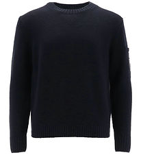 C.P. Company Bluse - Uld - Total Eclipse Blue