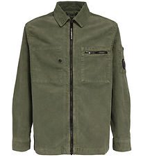 C.P. Company Overshirt - Corduroy - Sage Green