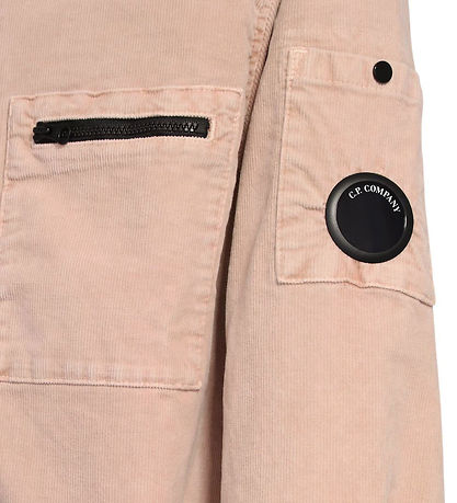 C.P. Company Overshirt - Fløjl - Misty Rose