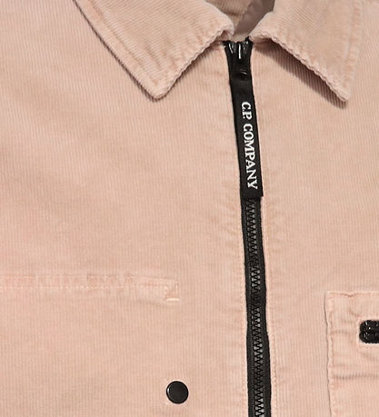 C.P. Company Overshirt - Fløjl - Misty Rose