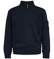 C.P. Company Sweatshirt m. Lynlås - Total Eclipse Blue